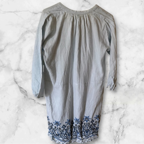 Roberta Roller Rabbit Light Blue Tunic - Picture 3 of 6